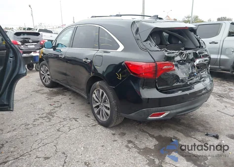 2014 Acura Mdx Technology Package z USA, uszkodzony, nr VIN 5FRYD4H4XEB018518